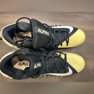 Nike alpha high top cleats- men’s 13- new no box